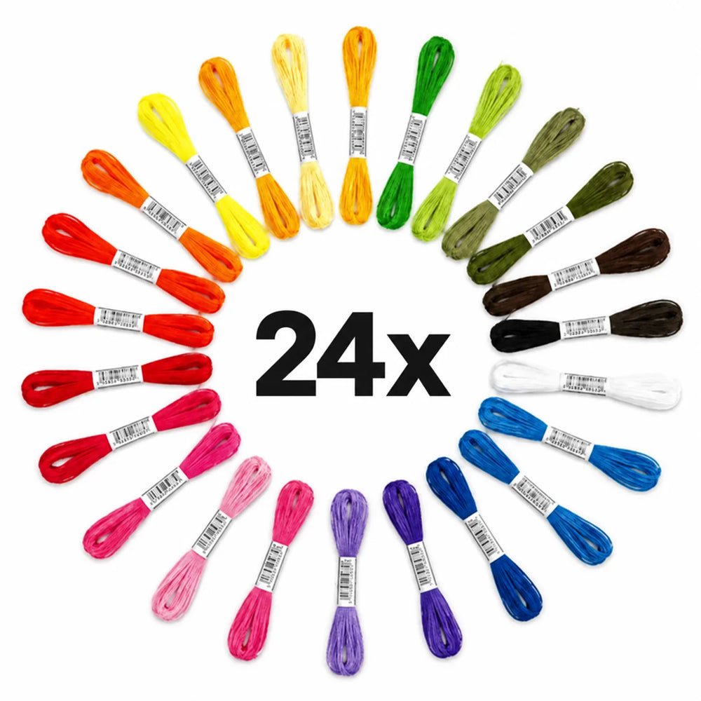 Broderigarn – 24 Farger
