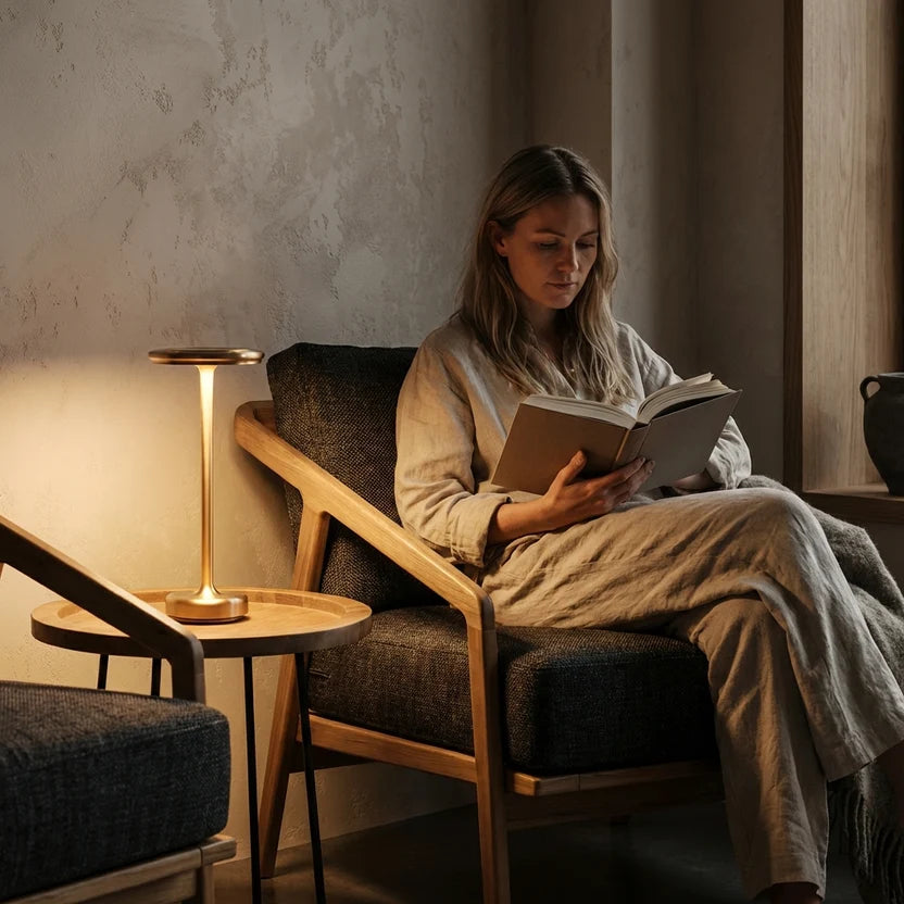 Copenhagen Bordlampe – Trådløs og Oppladbar